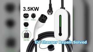 Solución de reparación todo en uno para cargadores portátiles para vehículos eléctricos